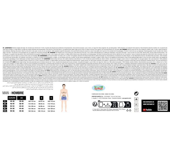 Costume ananas jaune