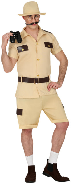 Costume de jungle homme 3 pièces