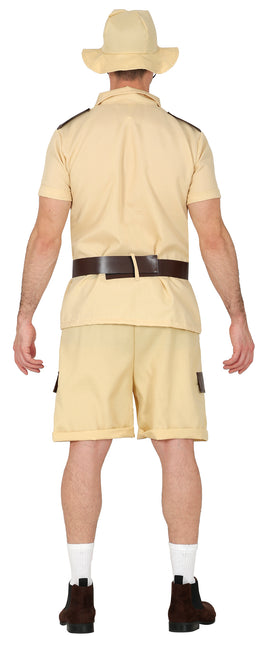 Costume de jungle homme 3 pièces