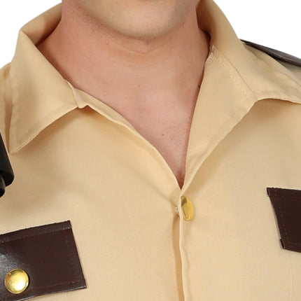 Costume de jungle homme 3 pièces