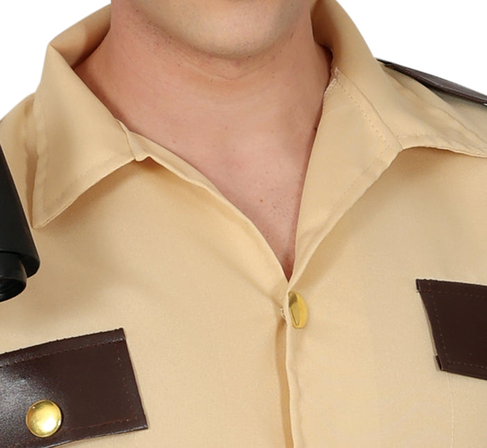 Costume de jungle homme 3 pièces