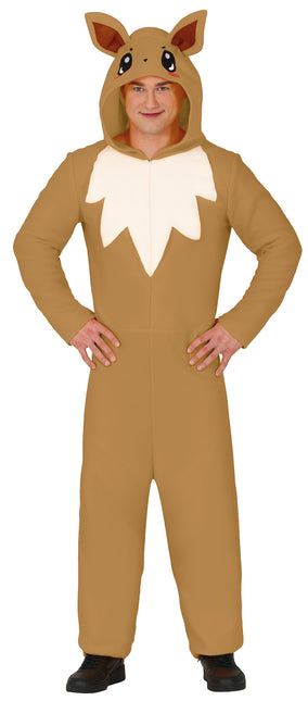 Fox Onesie Marron Beige