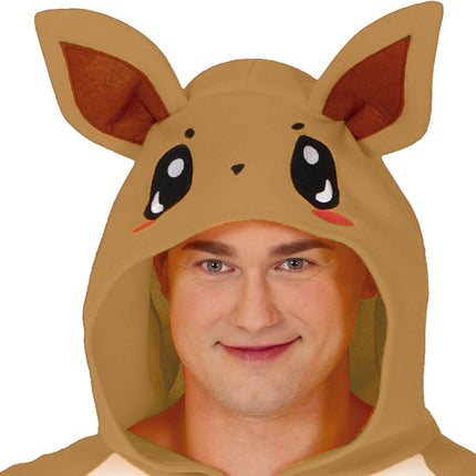 Fox Onesie Marron Beige