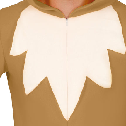 Fox Onesie Marron Beige