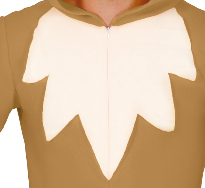 Fox Onesie Marron Beige