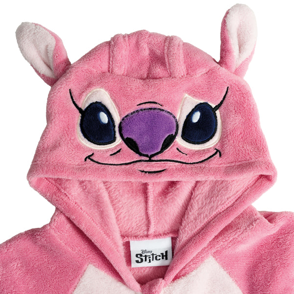 Onesie Stitch Fille Rose Ange