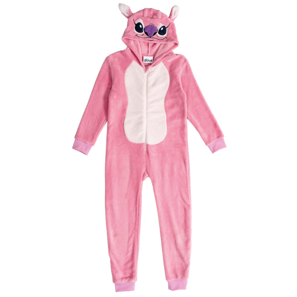 Onesie Stitch Fille Rose Ange