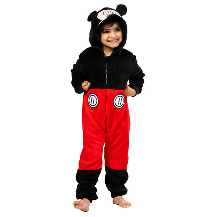 Costume de Mickey Mouse Noir Rouge Enfant