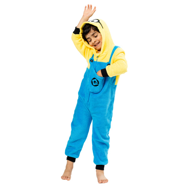 Minion Onesie Bleu Jaune Enfant