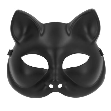 Demi-masque Kitty noir