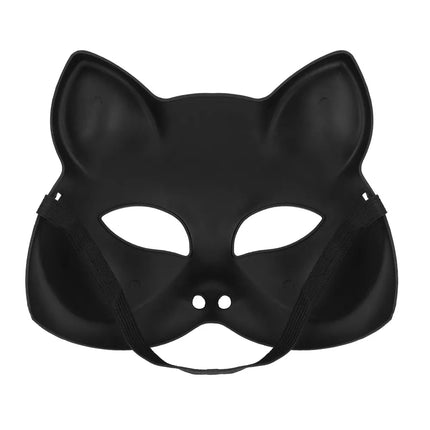 Demi-masque Kitty noir