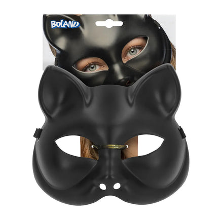 Demi-masque Kitty noir
