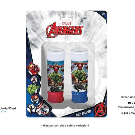Avengers souffleurs de bulles 2pcs