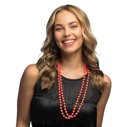 Lot de 2 colliers Magali rouges