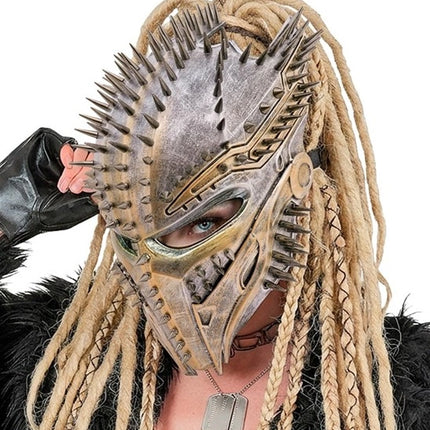 MASQUE D'ALIEN PRÉDATEUR À POINTES