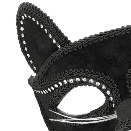 Demi-masque « Charming cat »