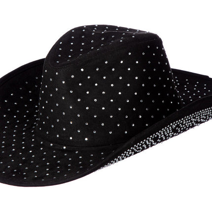 Chapeau de cow-boy avec strass