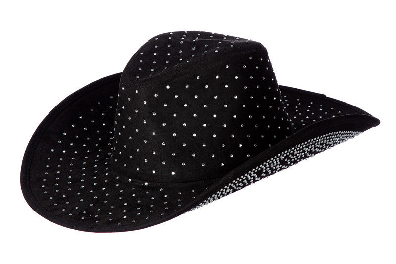 Chapeau de cow-boy avec strass