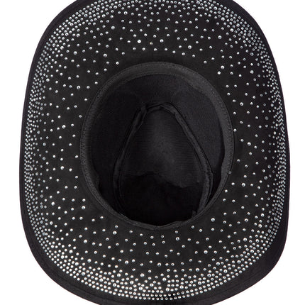 Chapeau de cow-boy avec strass