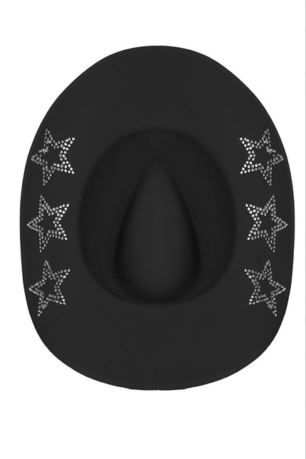 Chapeau de cow-boy étoiles pailletées