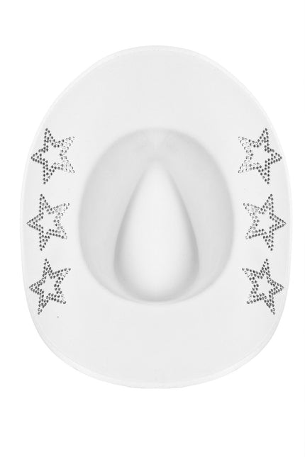 Chapeau de cow-boy étoiles pailletées