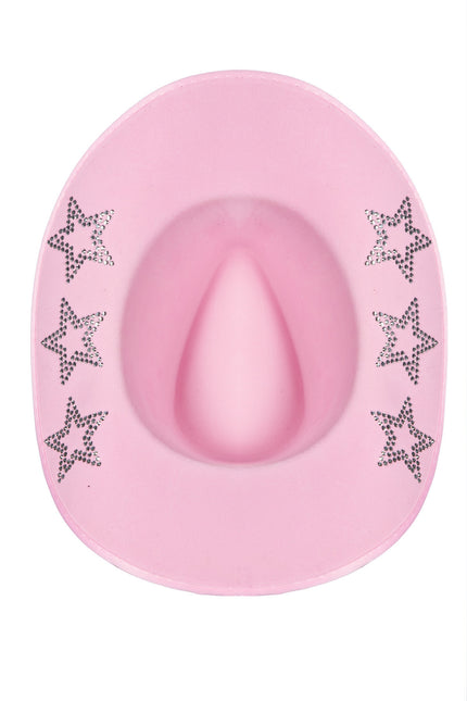 Chapeau de cow-boy étoiles pailletées