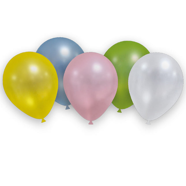 Party Essentials Fsc "Metallic" Balloons 8St