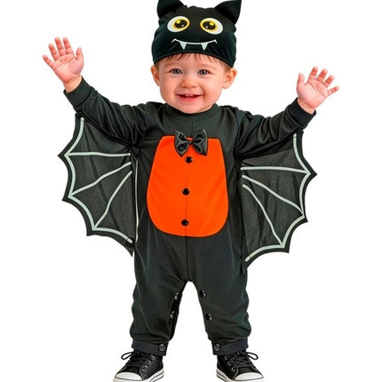 Costume d'Halloween de bébé chauve-souris