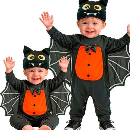 Costume d'Halloween de bébé chauve-souris