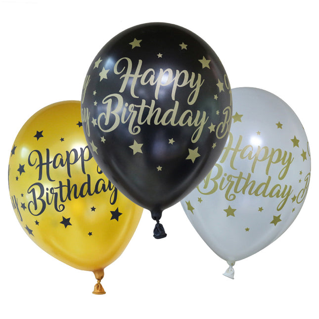 Party Essentials Milestone Balloons 6St