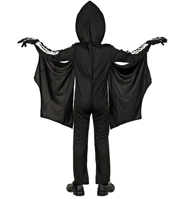Costume d'Halloween Chauve-souris enfant noir et blanc