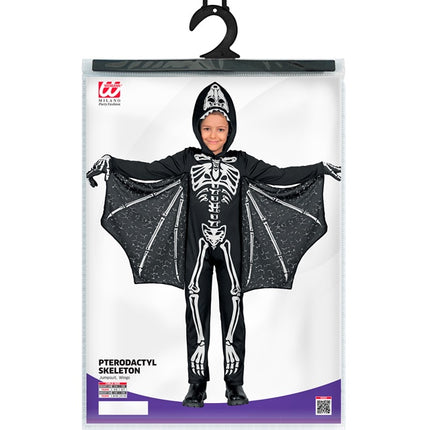 Costume d'Halloween Chauve-souris enfant noir et blanc