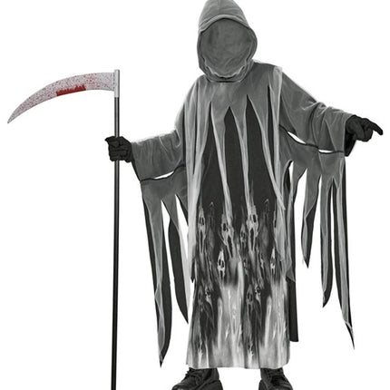 Costume d'Halloween pour enfant : la Faucheuse