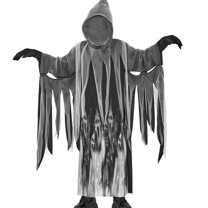 Costume d'Halloween pour enfant : la Faucheuse