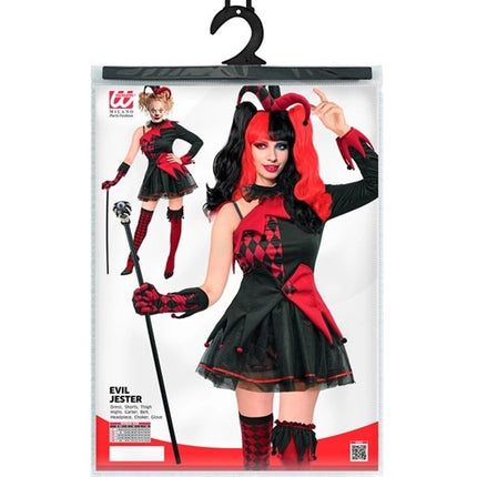 Robe d'Halloween pour femme « Bouffon »
