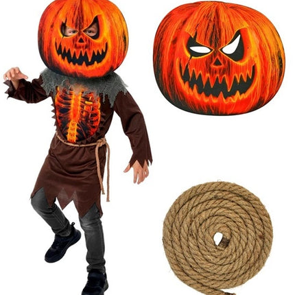 Costume d'Halloween pour enfant : citrouille effrayante