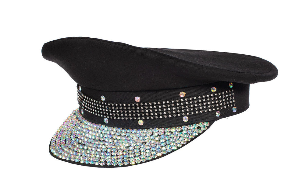 Casquette Burning Man black bling