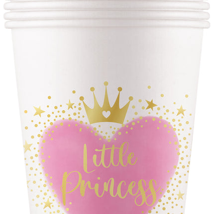 My Little Princess Fsc Gobelets en papier 200Ml (Wm) 8pcs