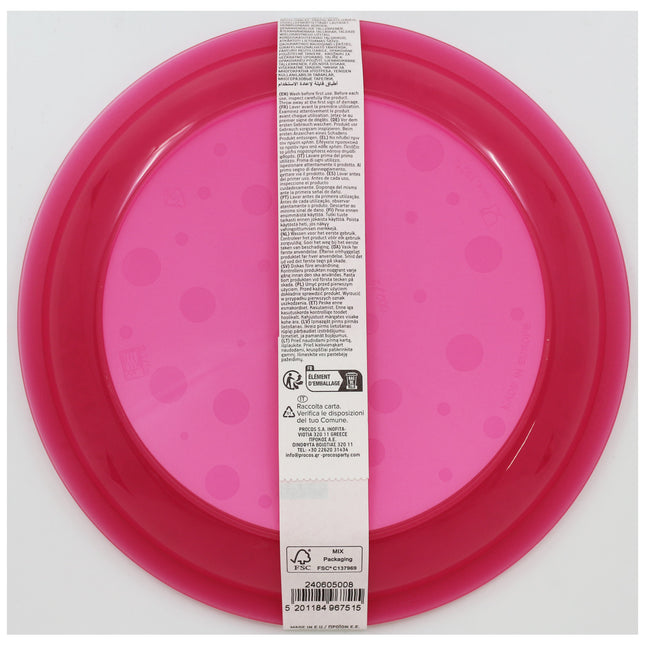 Assiettes réutilisables My Little Princess Party 21Cm 4St