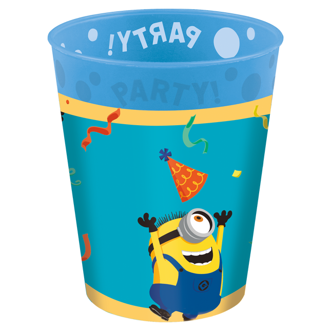 Gobelets Minions en plastique 250ml 4pcs