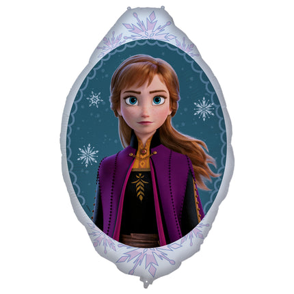 Ballon à l'hélium Frozen Anna vide 90cm