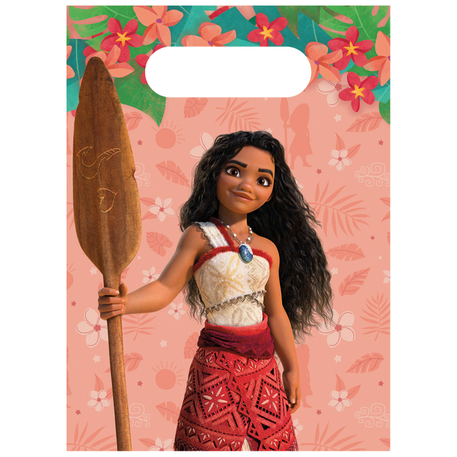 Moana Ii Sailing Spirit Fsc Sacs de fête en papier 4St