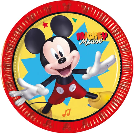 Mickey Jump Into Fun Fsc Paper Plates Next Generation Medium 20Cm 8pcs