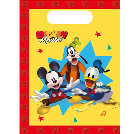 Sacs à partager Mickey Mouse Jump Into Fun 23cm 4pcs