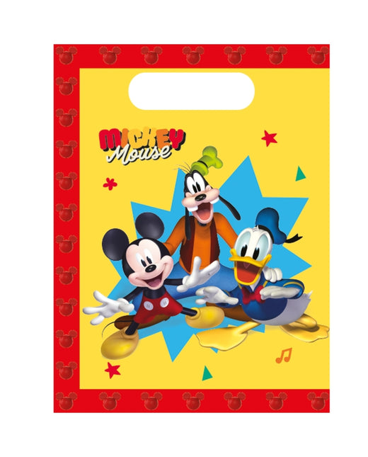 Sacs à partager Mickey Mouse Jump Into Fun 23cm 4pcs