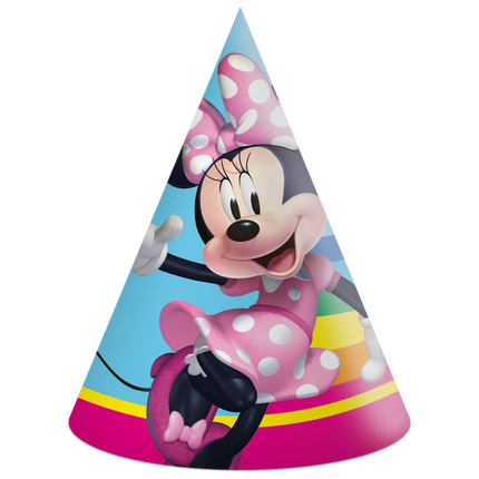 Chapeaux de fête Minnie Mouse 6pcs