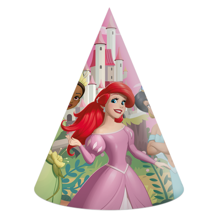 Chapeaux de fête Disney Princesses 6pcs