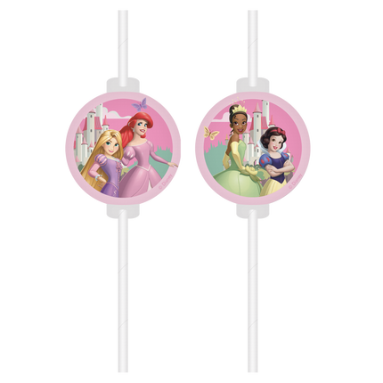 Pailles Disney Princesses 4pcs