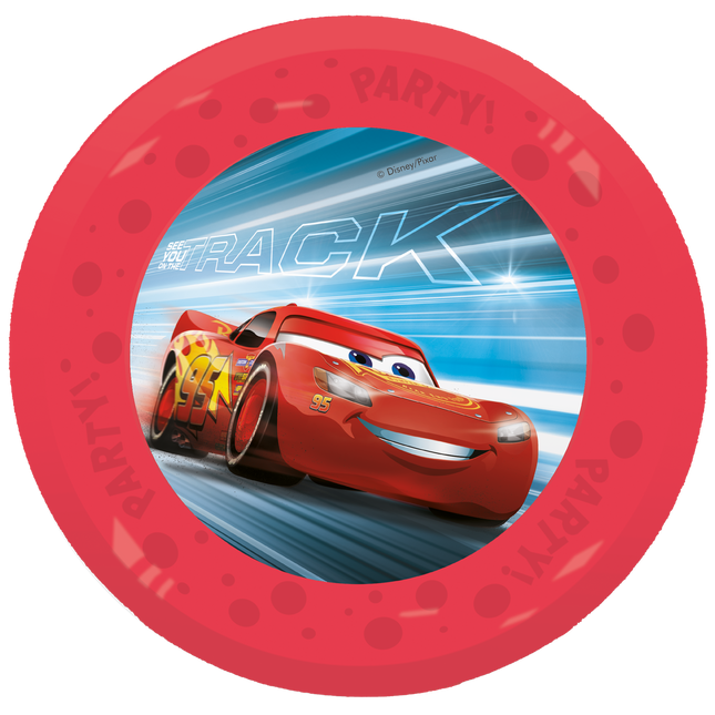 Panneaux Cars Victory Is Mine Plastique 21cm 4pcs