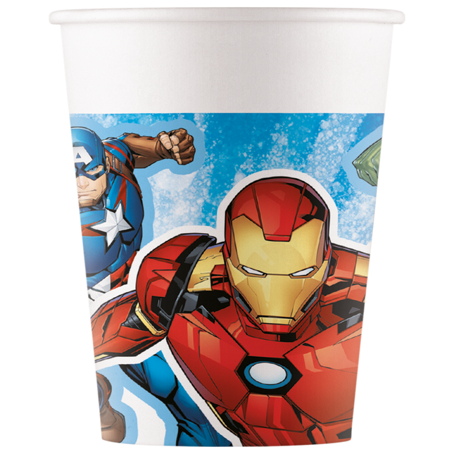 Gobelets Avengers 200ml 8pcs
